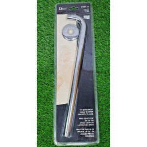Danze D481027 15" Right Angle Shower Arm with Flange - Chrome